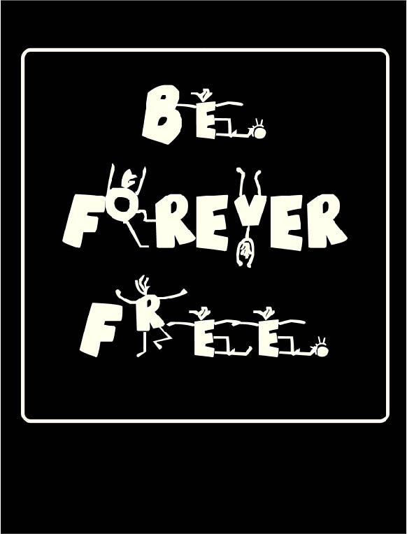 Be Free - Modern Wall Art - Olli+Lime